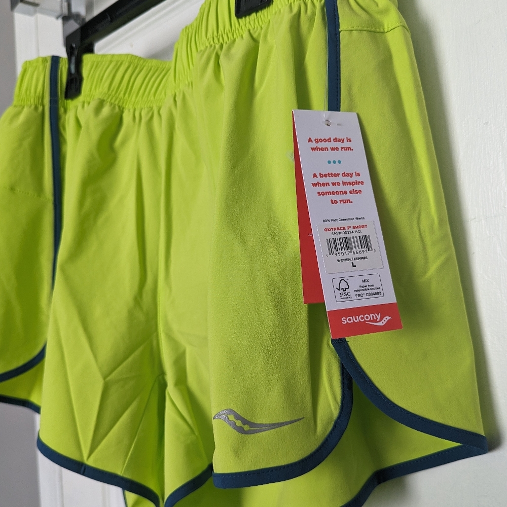 New 🆕 Saucony Running Shorts - Picture 9 of 14
